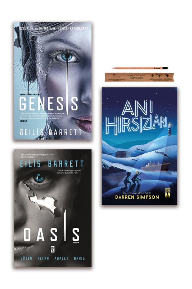 Oasis - Genesis - Anı Hırsızları Roman Set 3 Kitap