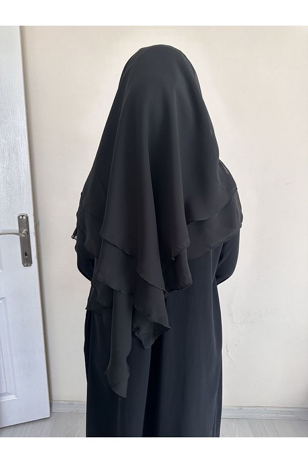 Kısa Siyah Sufle (KHİMAR) - 1