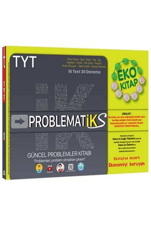Tyt Problematik Ve Problematiks Eko Soru Bankası Seti - Tonguç Akademi - 3