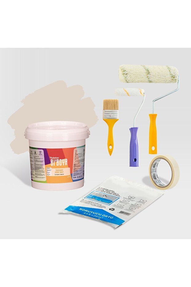 Tek Duvar Boyama Seti Cappuccino - 1