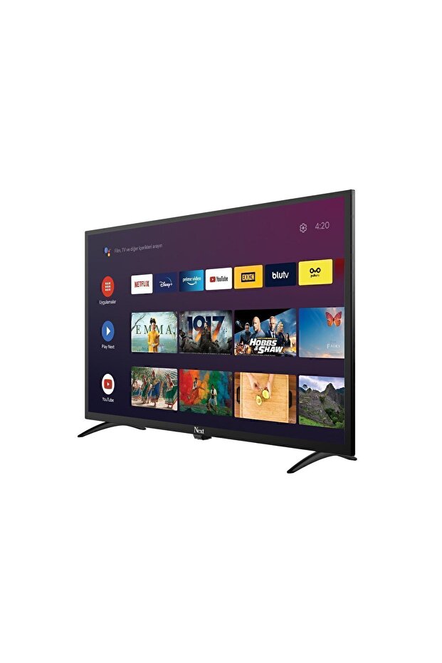 YE-65020GFSG5 65" 165 Ekran Uydu Alıcılı 4K Ultra HD Google Android Smart LED TV - 4