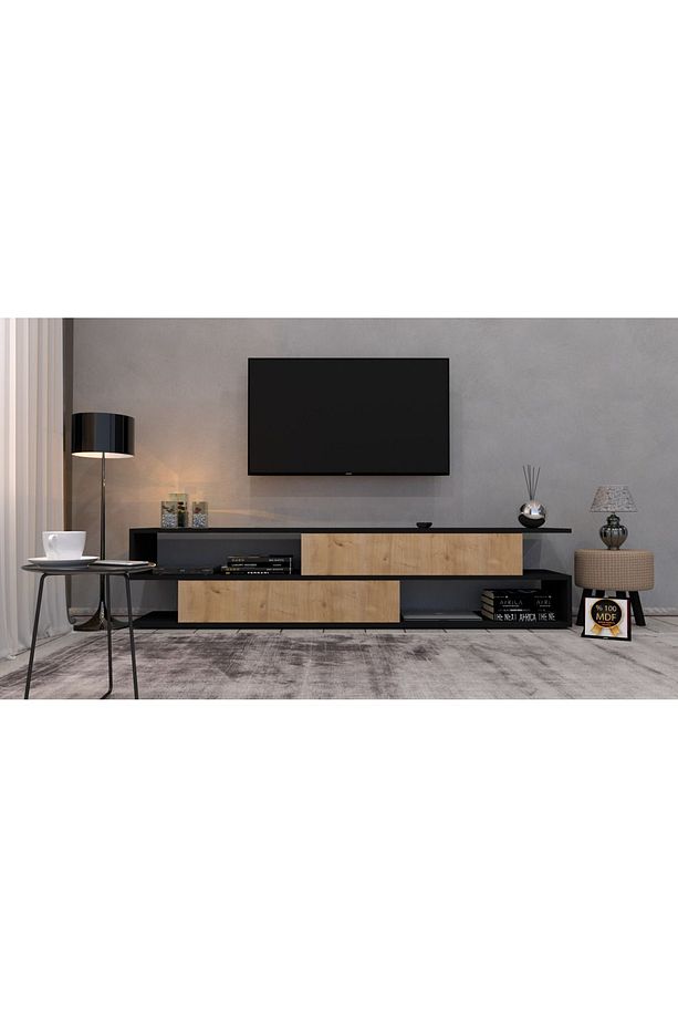 Modern 2 TV Ünitesi,%100 MDF,KOLAY KURULUM,TV SEHPA - 1