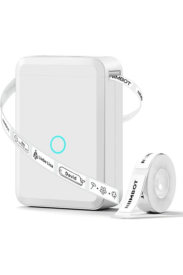 Mini, Bluetooth Termal Yapışkanlı Etiket Yazıcısı - 1