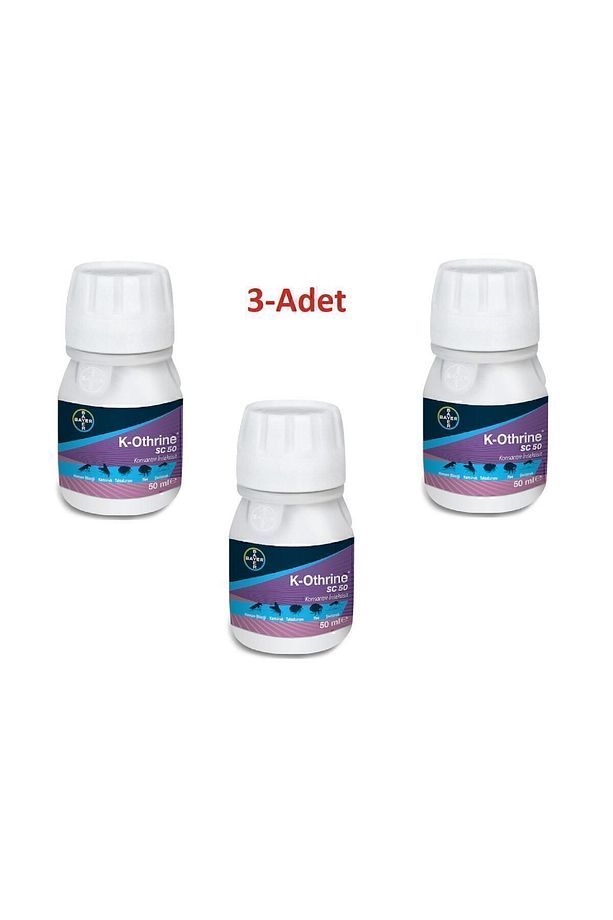 K-othrine Sc50 Tarım 3 Adet Haşere, Hamamböceği,tahta Kurusu, Akrep, Gümüş - 1