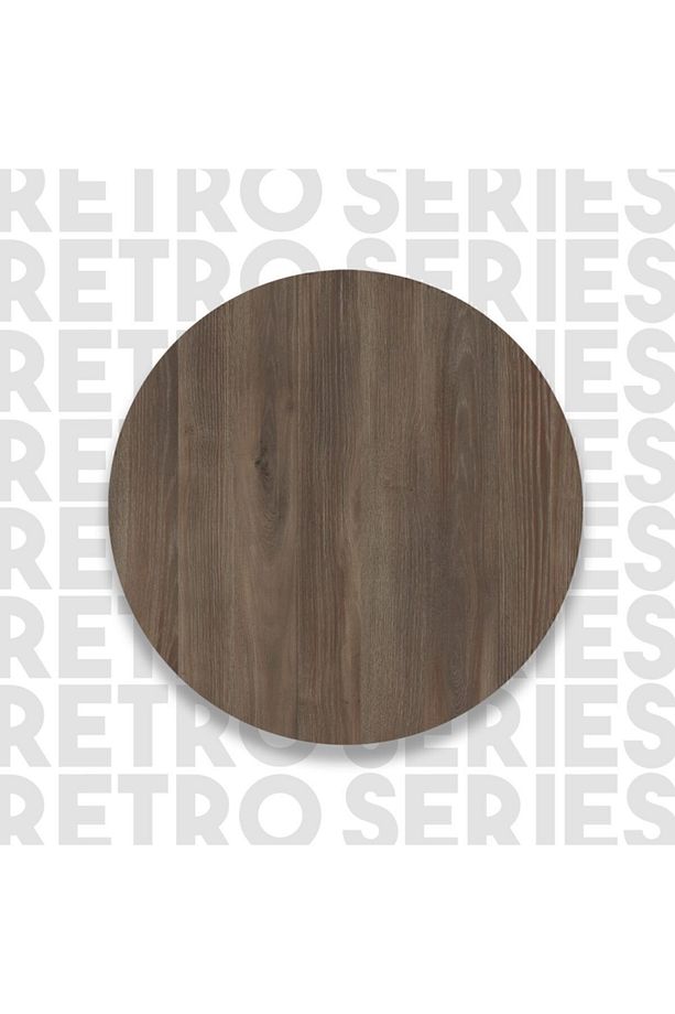Retro Tv Ünitesi Sehpası Metal Ayaklı 120cm Kahve Rt2-cu - 5