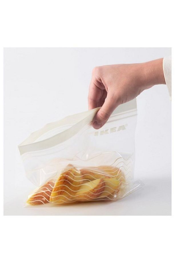 Kilitlenebilir Buzdolabı Poşeti Sarı Siyah( 2.5 Lt 1,2 Lt ) 50 Adet - 3