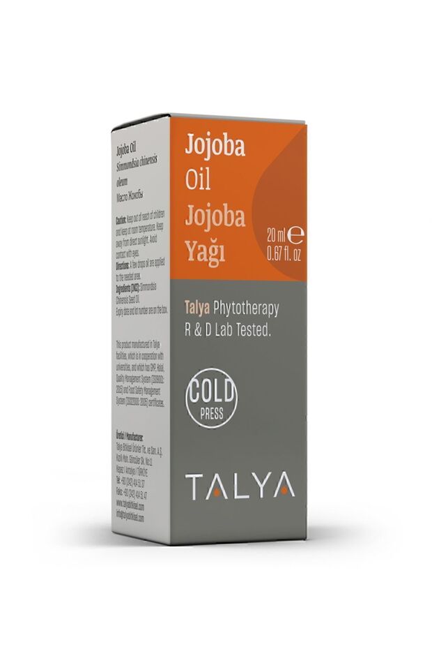 Jojoba Yağı, Soğuk Sıkım, %100 Saf Ve Doğal, 20 ml - 3