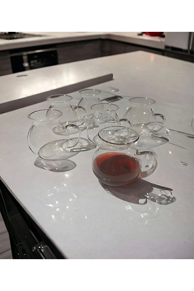 Kulplu çay bardağı - 2