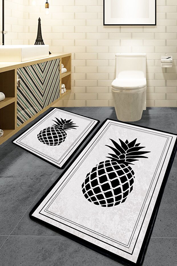 Janchi Set of 2 Bathroom Rugs