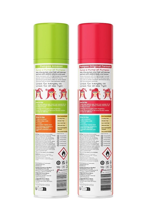 Orijinal Kuru Şampuan + Kuru Şampuan Amazon 200 ml - 3