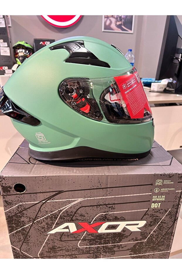 APEX SOLID -AQUA GREEN- PINLOCK DAHİL -ECE 22.06 - 4