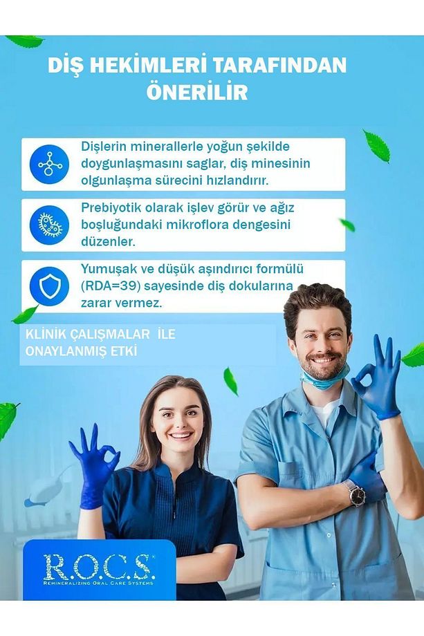Rocs Kids 3-7 Yaş Meyveli Çocuk Diş Macunu Meyve Külahı 35ml X2 ADET - 7