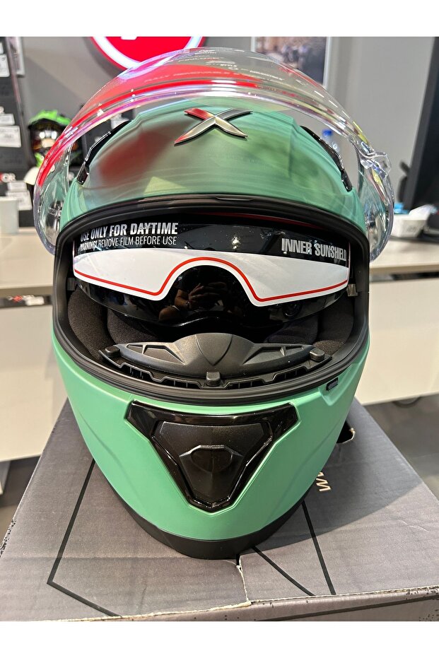 APEX SOLID -AQUA GREEN- PINLOCK DAHİL -ECE 22.06 - 5