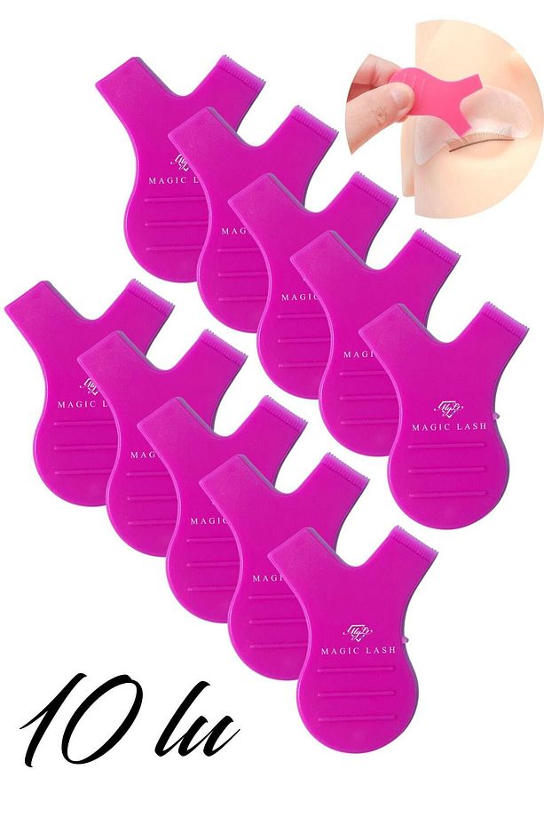 Kirpik Lifting & Kirpik Laminasyon Tarama Ve Uygulama Aplikatörü Y Tarak 10 Adet - 1
