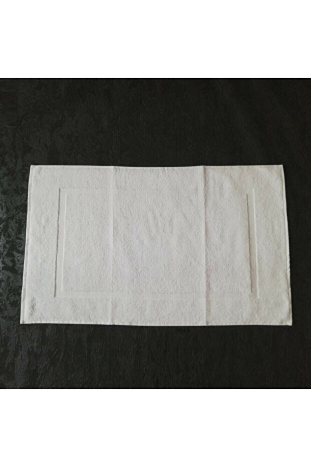 2 Adet Banyo Paspası Ayak Havlusu Çerçeveli 50x70 250 gr - 2