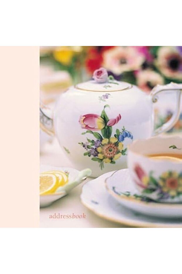 Teatime Large Address Book