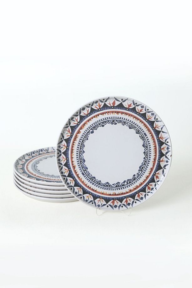 Ethnic Nordic Servis Tabağı 28 Cm 6 Adet 21618 - 6