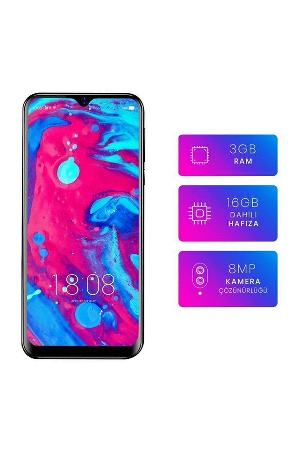 P13 BLUE 3 GB+16 GB Mavi Cep Telefonu (Reeder Türkiye Garantili) 20000039185231 - 3