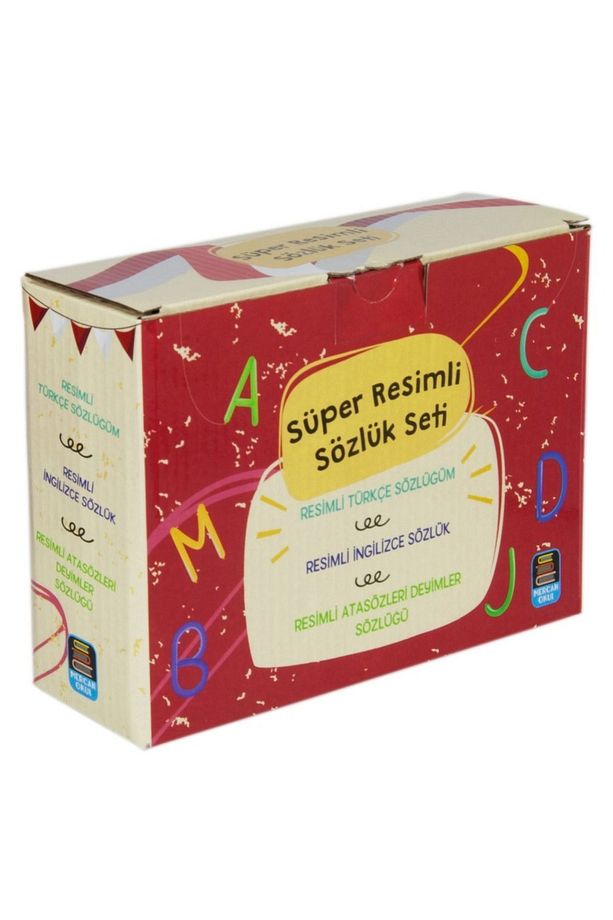 Resimli Türkçe Ingilizce Ve Atasözleri Deyimler Sözlükleri - 3 Kitap Set Tdk Uyumlu - 2