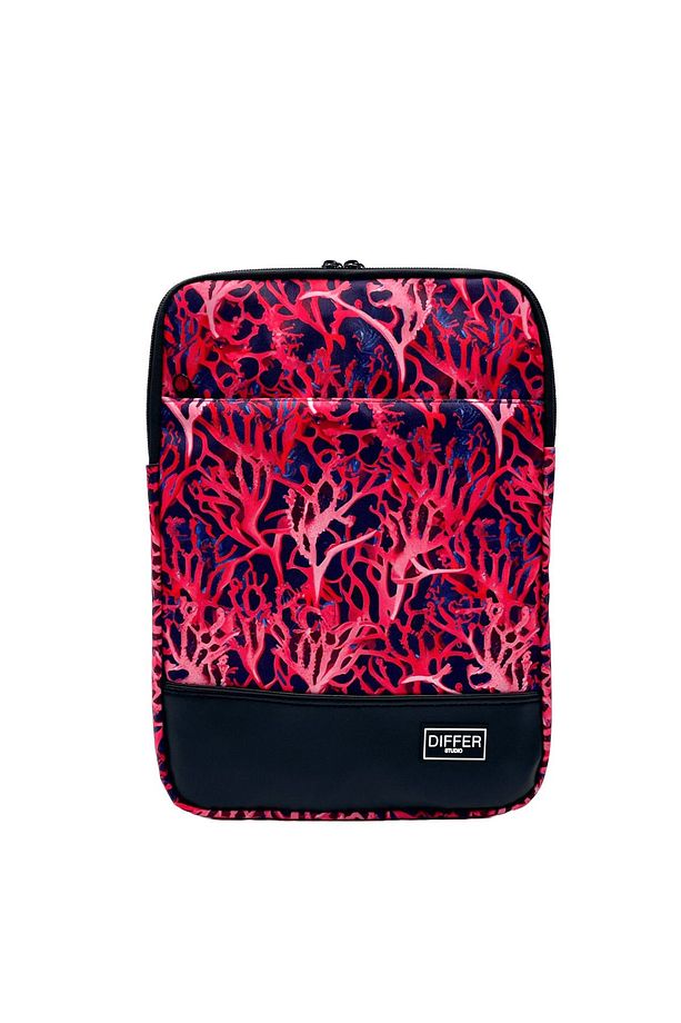 15-15.6'' Inç Mercan Desen Kırmızı Unisex Su Geçirmez Laptop/macbook/notebook Kılıf/çanta - 2