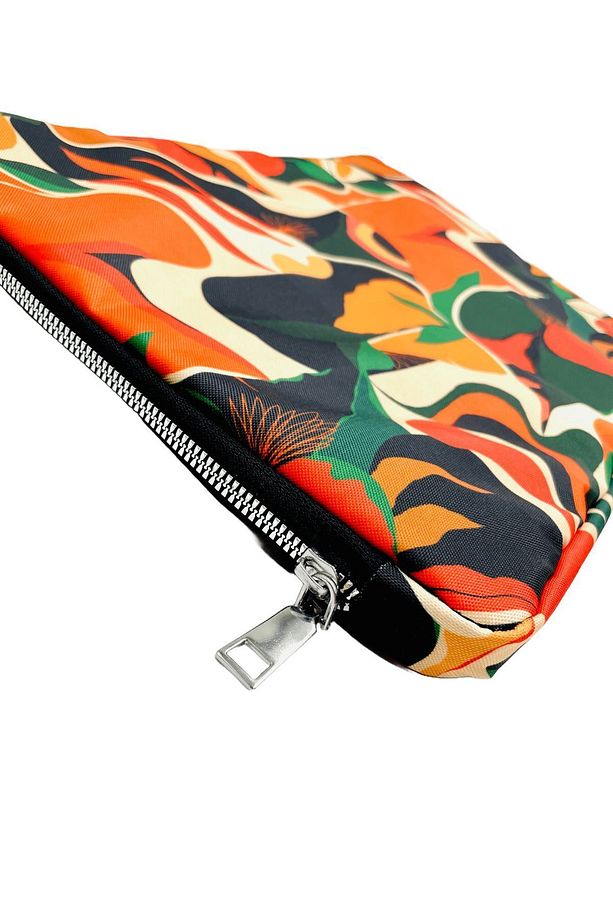 15-15.6'' Inç Turuncu Soyut Desen Unisex Su Geçirmez Laptop/macbook/notebook Kılıfı/çantası - 2