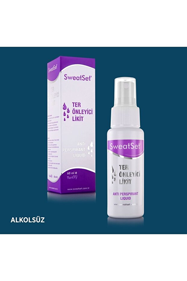 Ter Önleyici Likit Sprey 60 Ml - El Yüz Ayak Sırt Koltuk Altı Terleme Önleyici Etkin Formül - 6