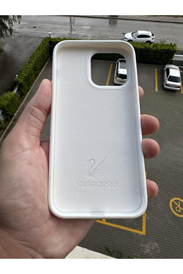 iPhone 15Pro Compatible Stoned White Case - 2