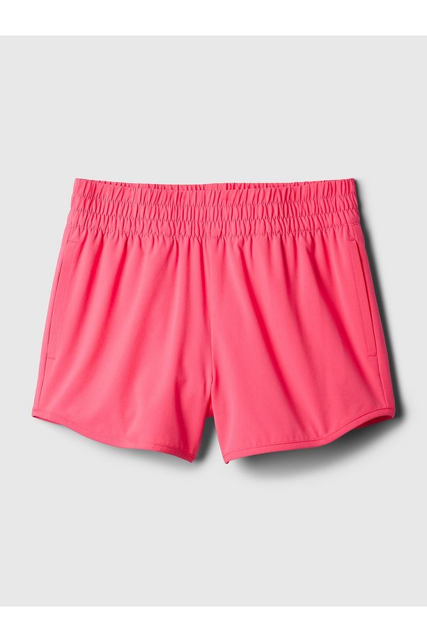 Kız Çocuk Pembe Astarlı Running Şort - 3