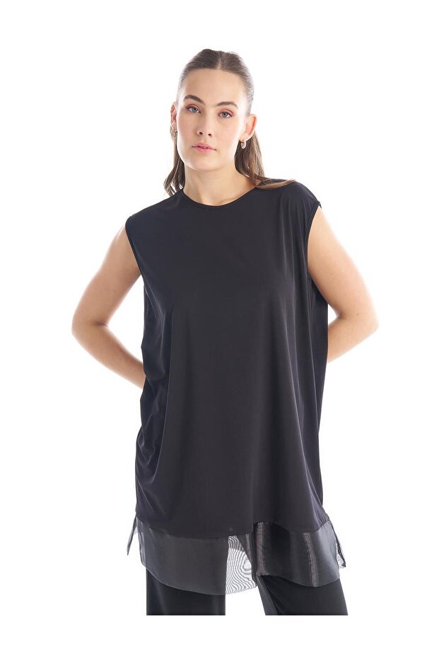 Sequined Double Set Black - 8