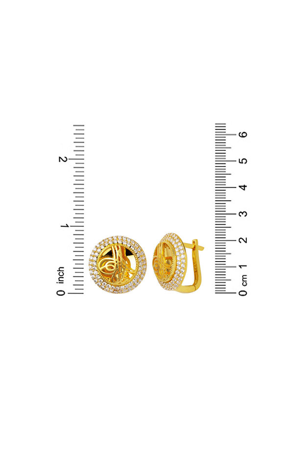 Tuğralı 14 Ayar Üçlü Altın Set - 8