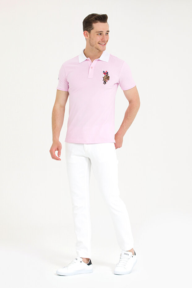 Men's White Jean Pants 50266691 -Dn0015