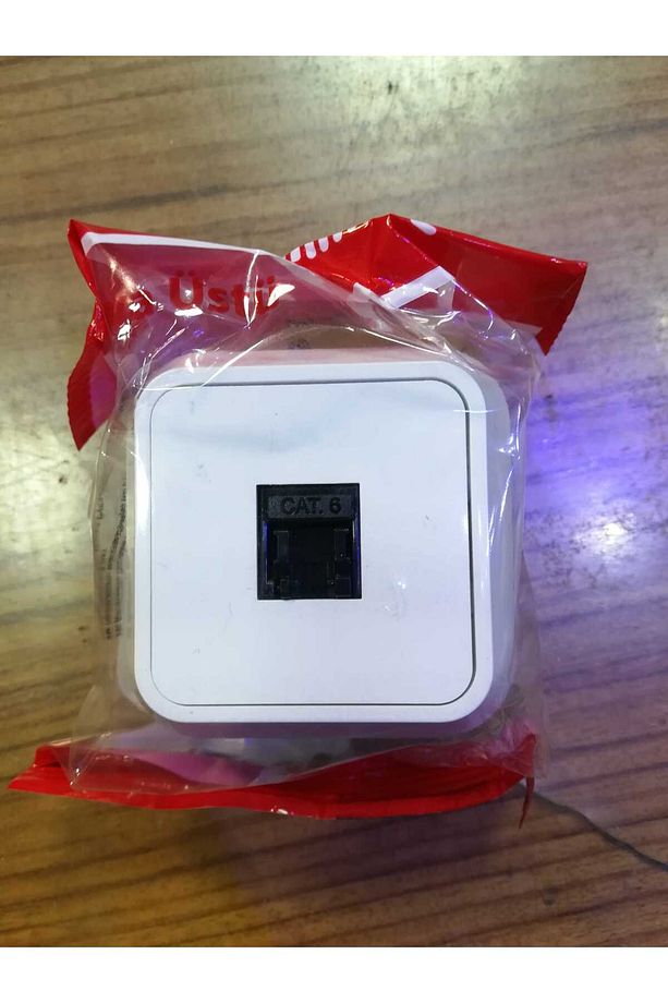 Sıva Üstü Data Prizi Tekli Cat6 451b2 - 2