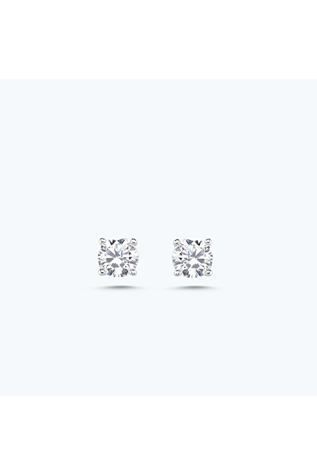 Altın Tektaş Küpe - 2