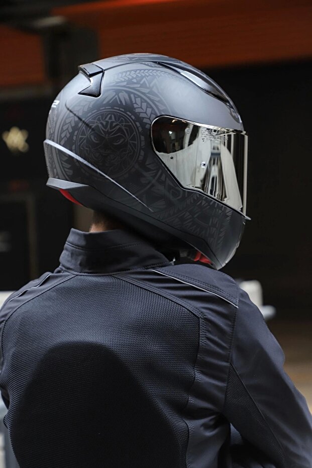 Rapid 2 Takaroa Mat Siyah Kask - 8