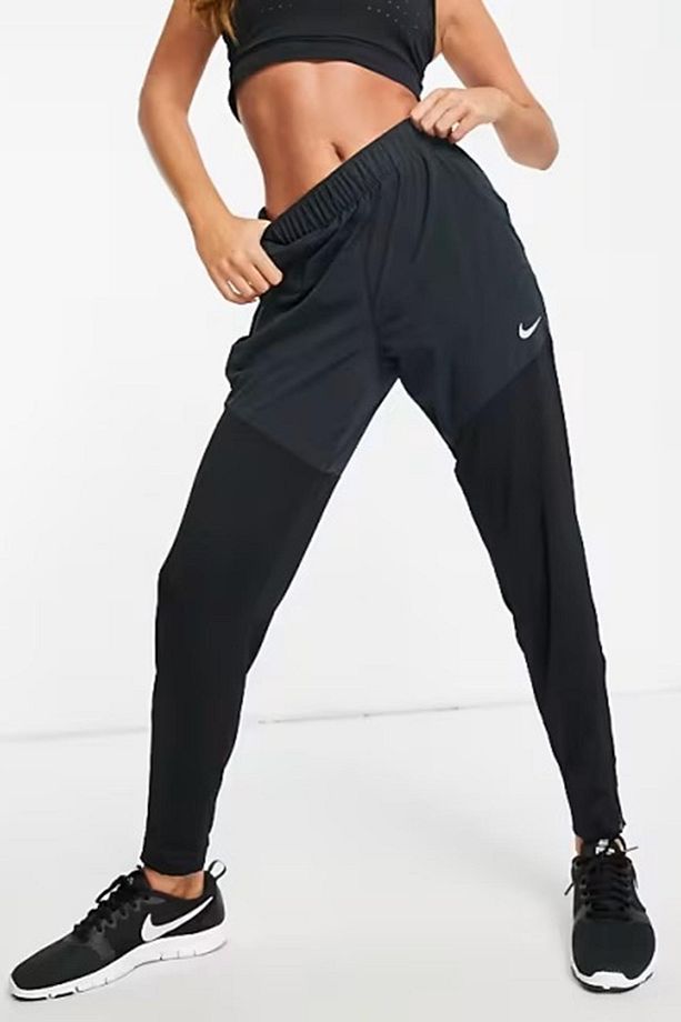 Wmns Dri Fit Running Walk 7/8 Pant Yürüyüş Koşu Pantolonu Siyah Eşofman Altı - 4