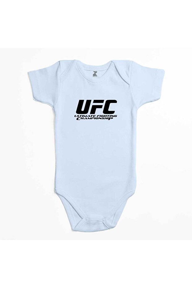 بدلة أطفال باللون الأزرق بشعار UFC Ultimate Championship