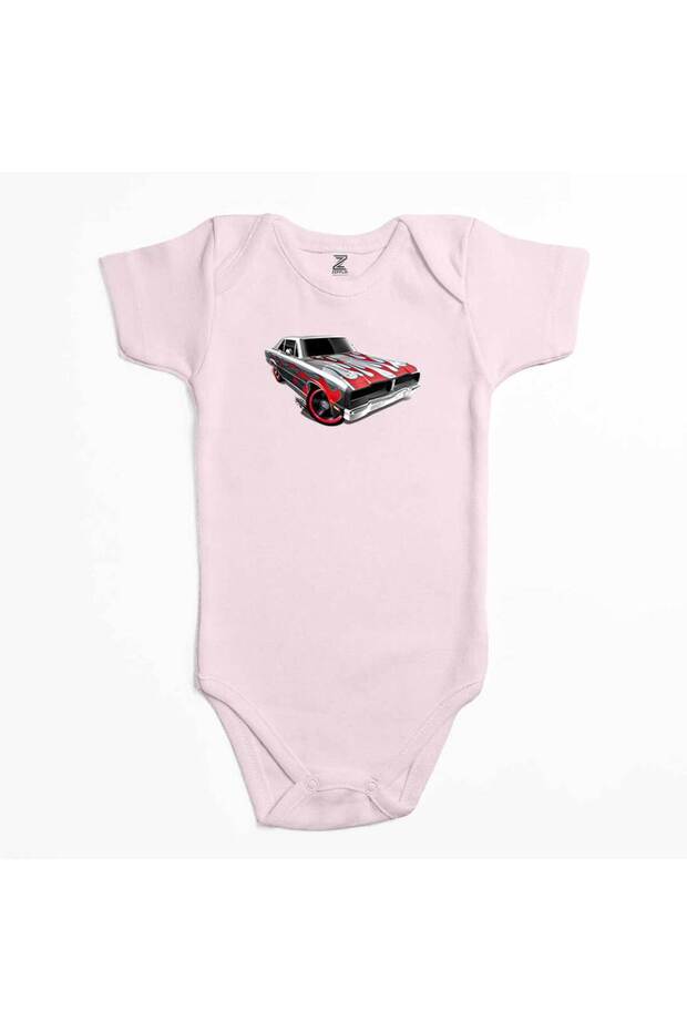 بدلة أطفال باللون الوردي من Dodge Charger