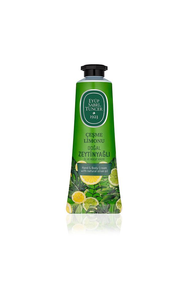 Çeşme Limonu Doğal Zeytinyağlı El ve Vücut Kremi 50 ml - 1
