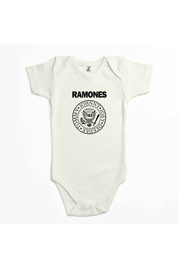 بدلة أطفال من Ramones Look Out Below Ecru Color