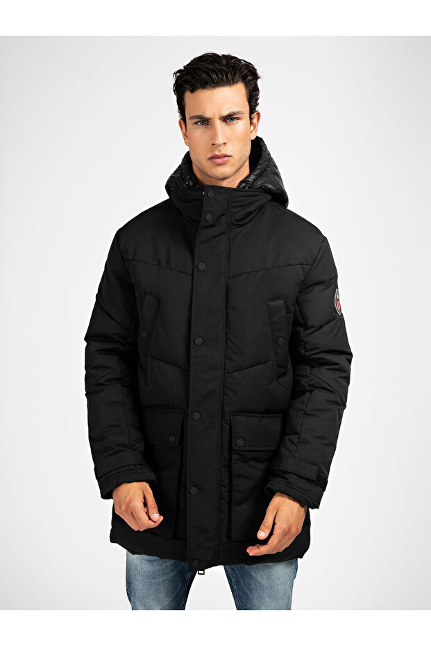 Blocking Erkek Parka - 1