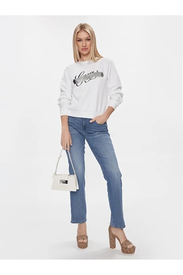 Cn Logo Kadın Sweatshirt - 1