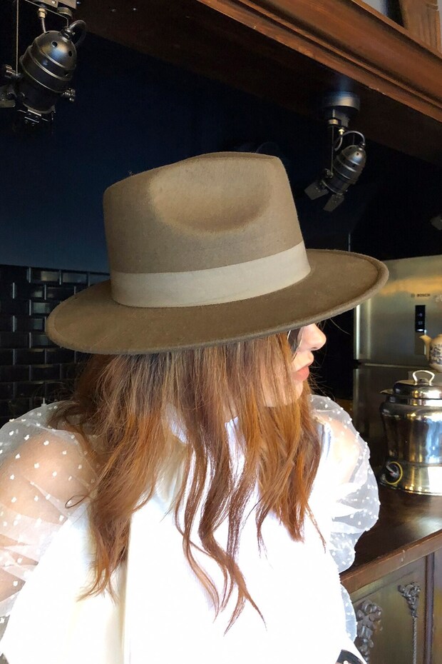 قبعة كاكي فيدورا - 3