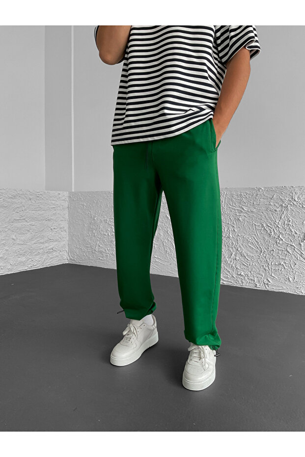 Trening verde închis Basic Stopper JJ-691 - 1