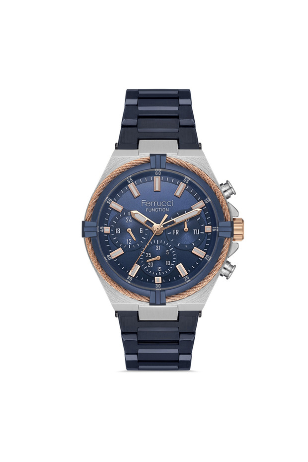 Fer.03397M.04 Steel Cord Men's Wristwatch