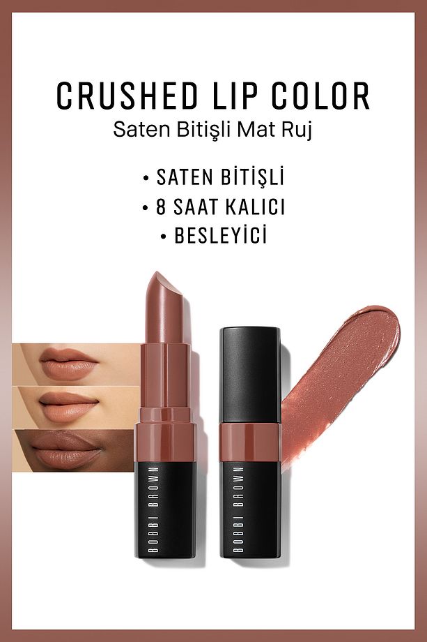 Crushed Lip Color - Saten Bitişli Mat Ruj- Cocoa 716170237916 - 1