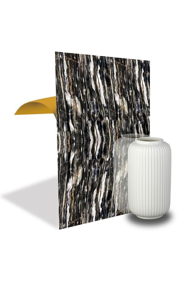 Kendinden Yapışkanlı Sıralı Mermer Desenli Pvc Panel 41x62 Cm (4 Adet) 1 M² - 7