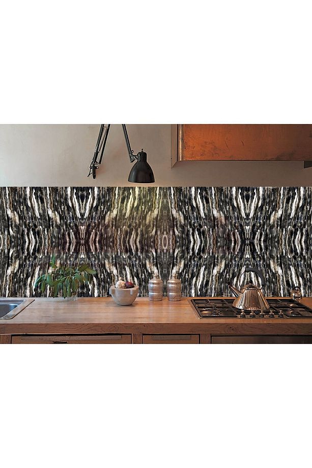 Kendinden Yapışkanlı Sıralı Mermer Desenli Pvc Panel 41x62 Cm (4 Adet) 1 M² - 5