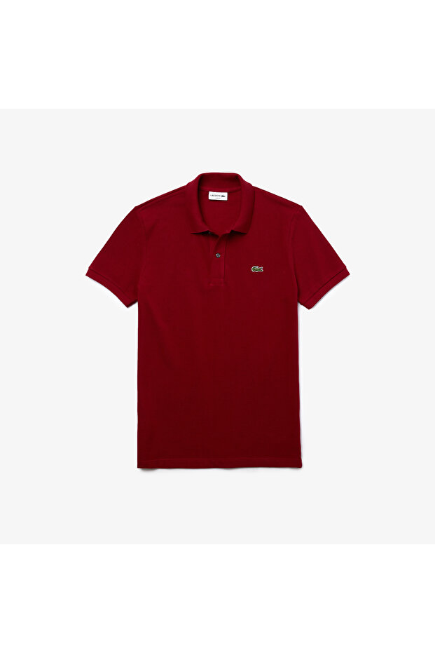 L.12.12 Erkek Slim Fit Kırmızı Polo - 5