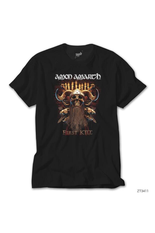 Amon Amarth First Kill Μαύρο Μπλουζάκι
