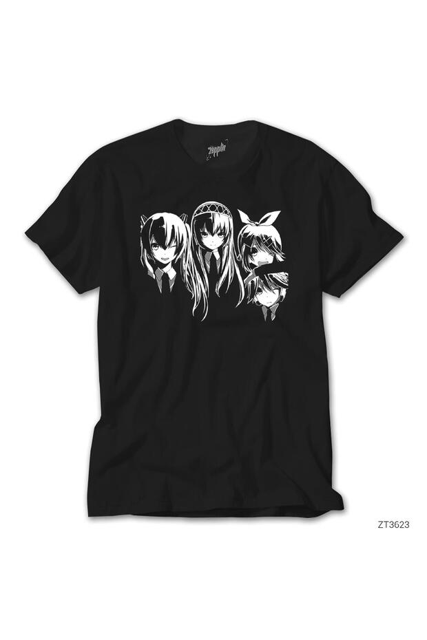 Vocaloid Team Black T-shirt